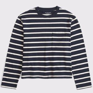 Abercrombie Long Sleeve Jersey Easy Tee